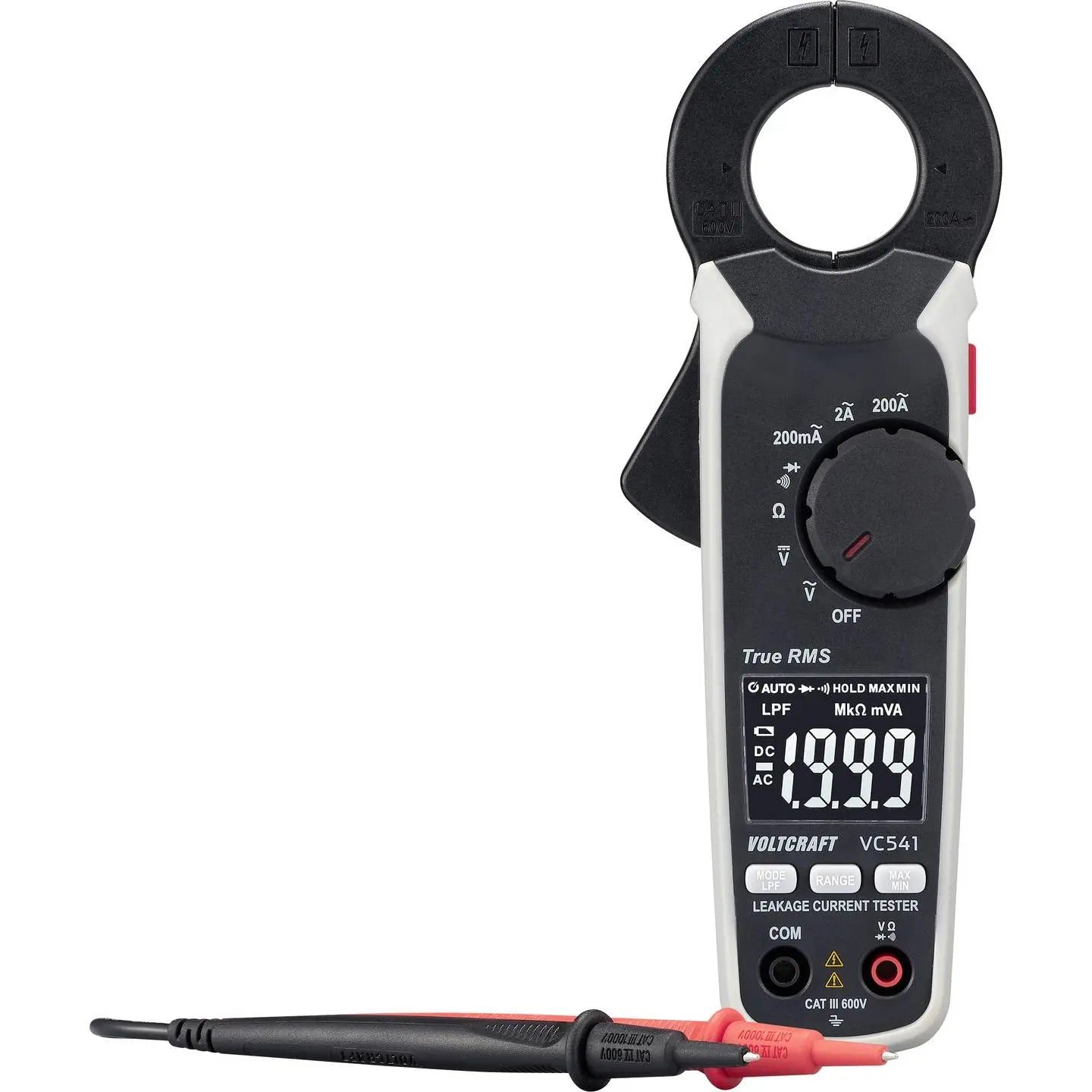 B-Ware Voltcraft Stromzange Strommessgerät Leckstromzange Vc541 Ableitstrom Messgerät - 4064161333397