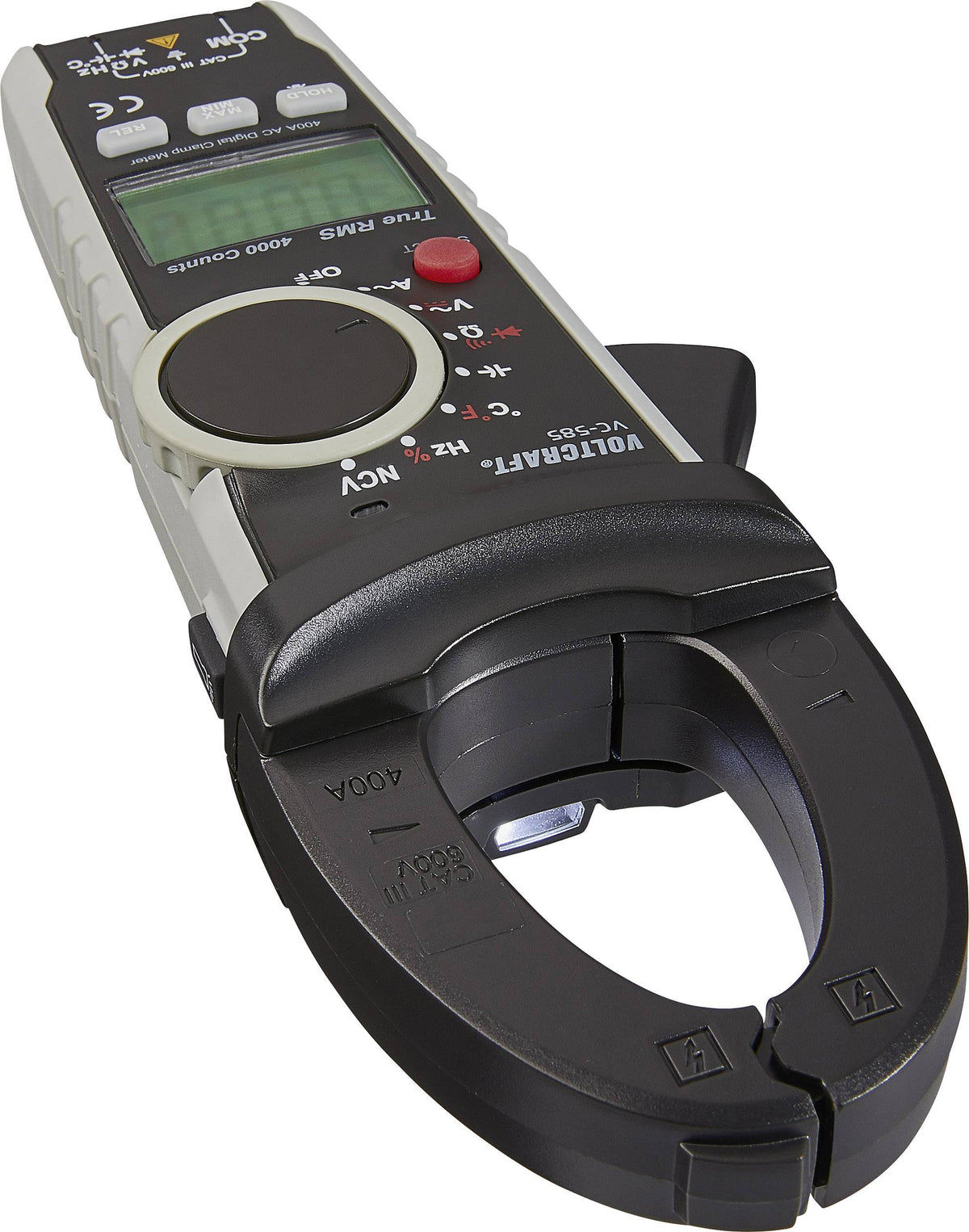 Voltcraft VC585 Stromzange Kalibriert nach ISO digital  CAT III 600V Strom-Zange - 4016139317007