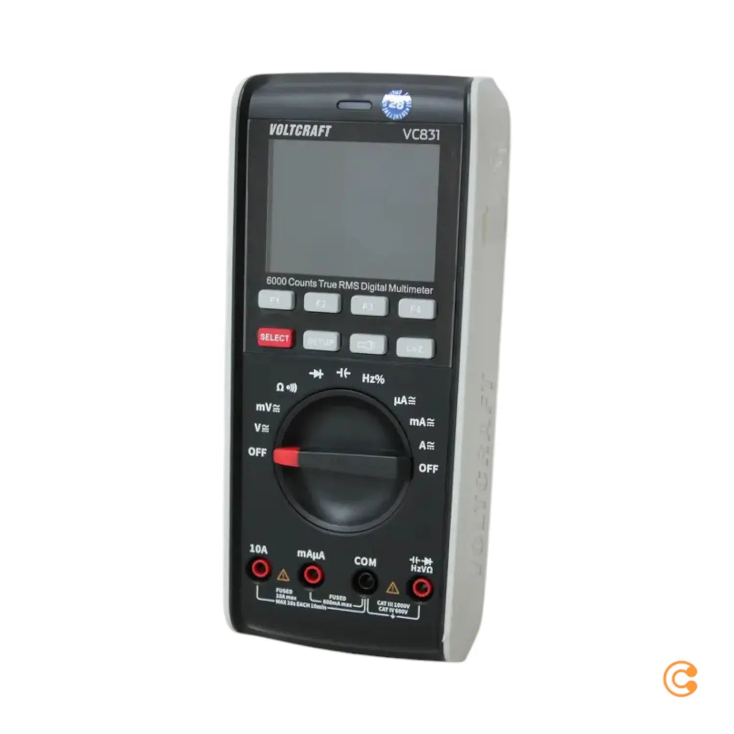 B-Ware Voltcraft Vc831 Hand Multimeter Kalibriert Cat Iii 1000 V Cat Iv Siehe Text/Foto - 4064161231730