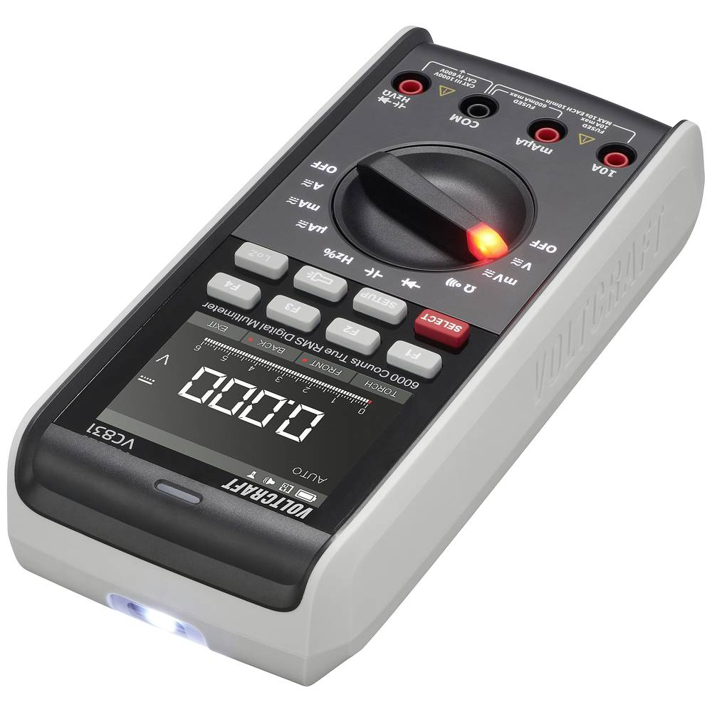 Voltcraft Vc831 Hand Multimeter Kalibriert Cat Iii 1000 V Cat Iv Messgerät B-Ware - 4064161231730