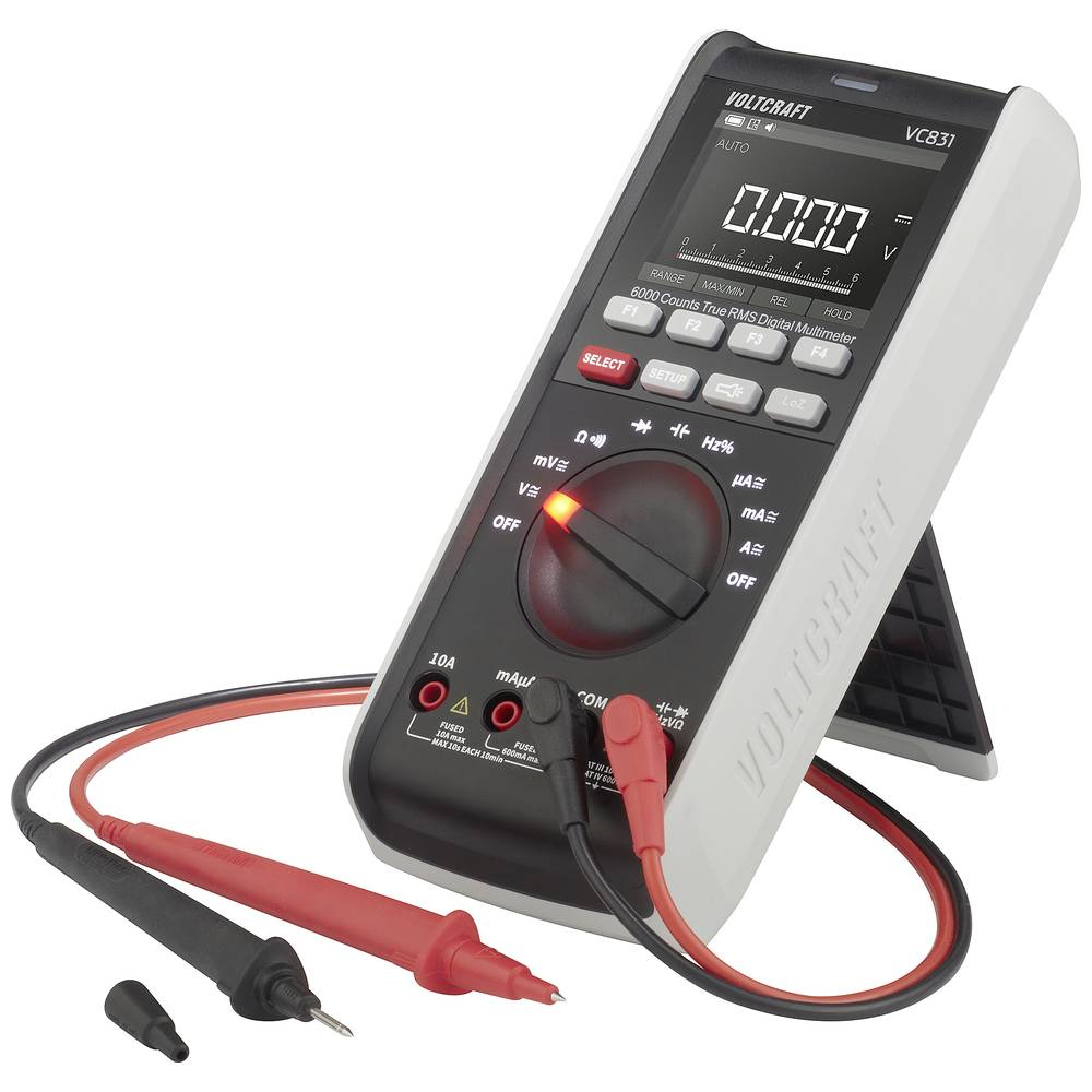 Voltcraft Vc831 Hand Multimeter Kalibriert Cat Iii 1000 V Cat Iv Messgerät B-Ware - 4064161231730
