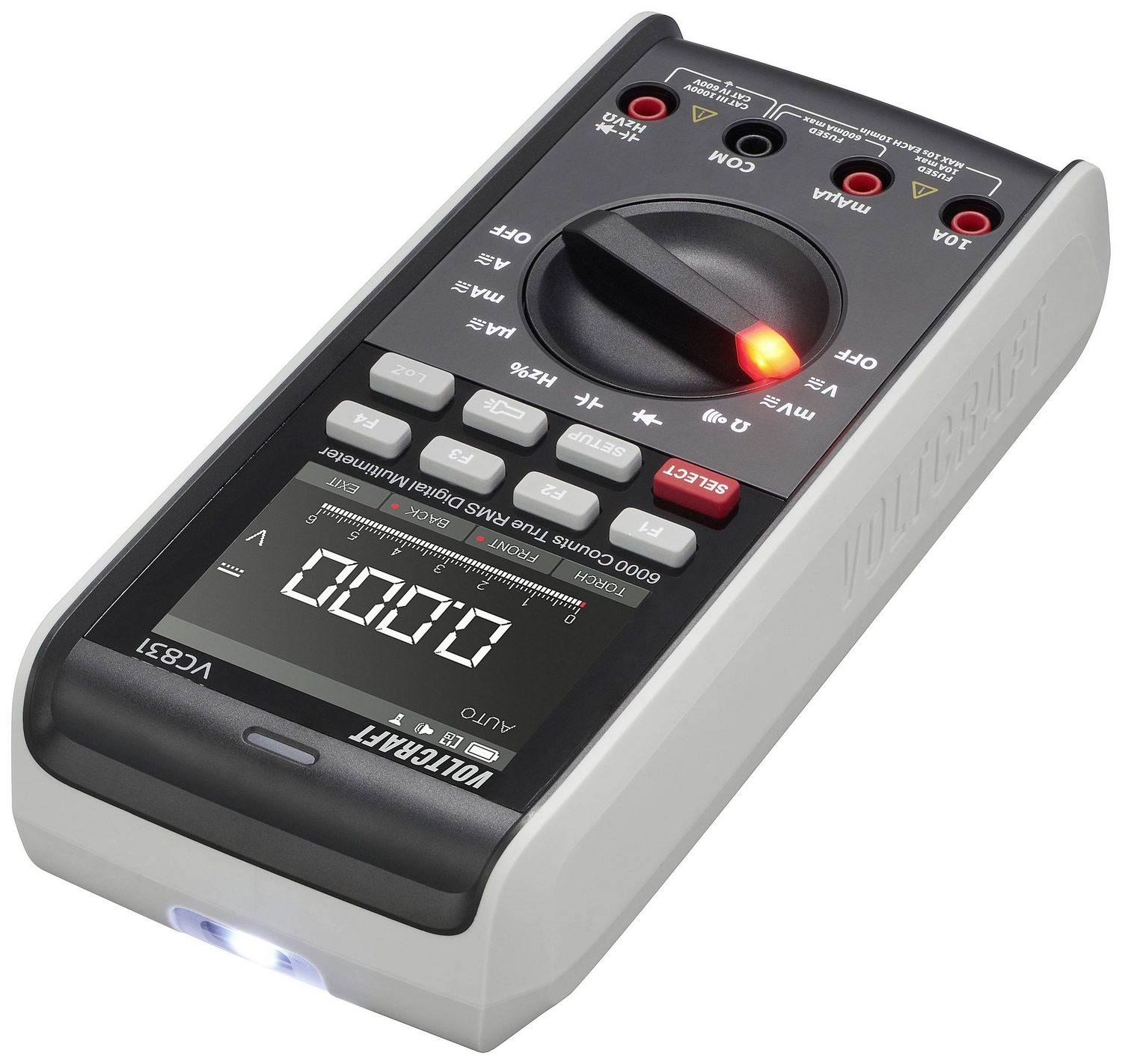 B-Ware Voltcraft Vc831 Hand Multimeter Digital Multimeter Messgerät Strom Spannung 136 - 4064161218052