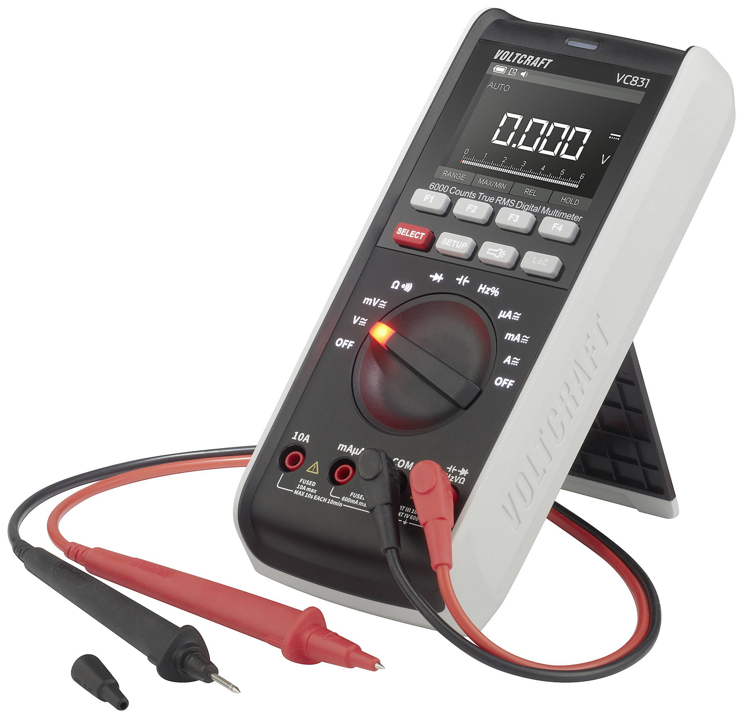 B-Ware Voltcraft Vc831 Hand Multimeter Digital Multimeter Messgerät Strom Spannung 370 - 4064161218052
