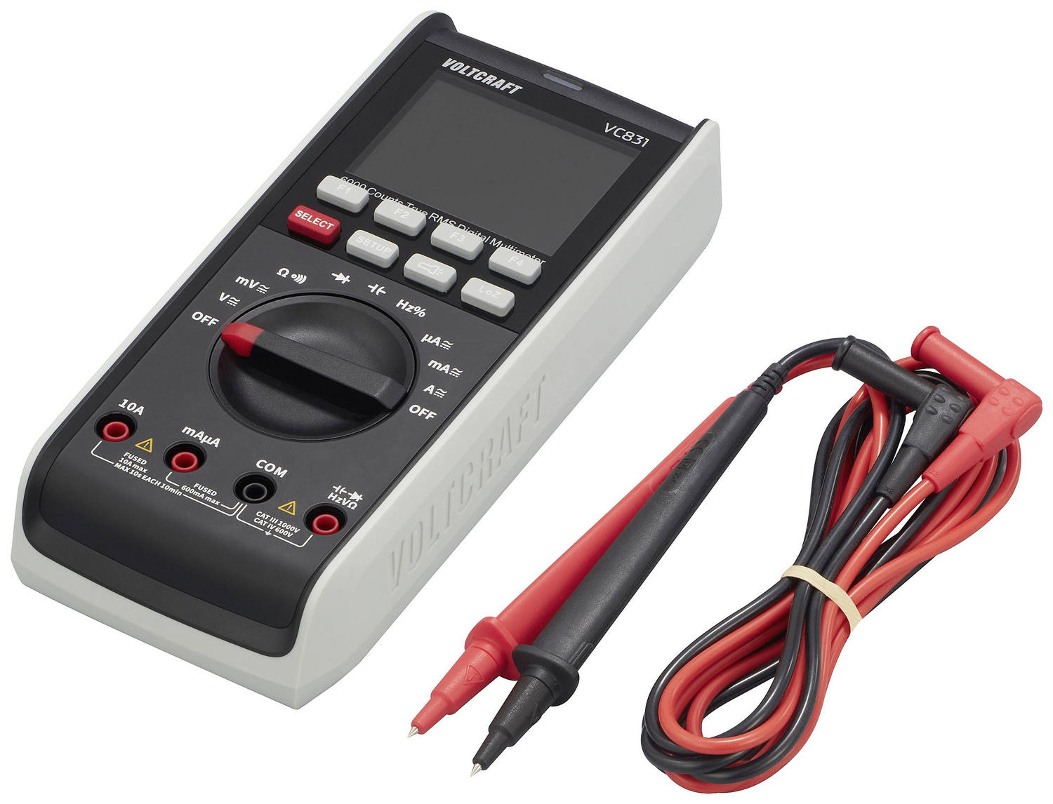 B-Ware Voltcraft Vc831 Hand Multimeter Digital Multimeter Messgerät Strom Spannung 370 - 4064161218052