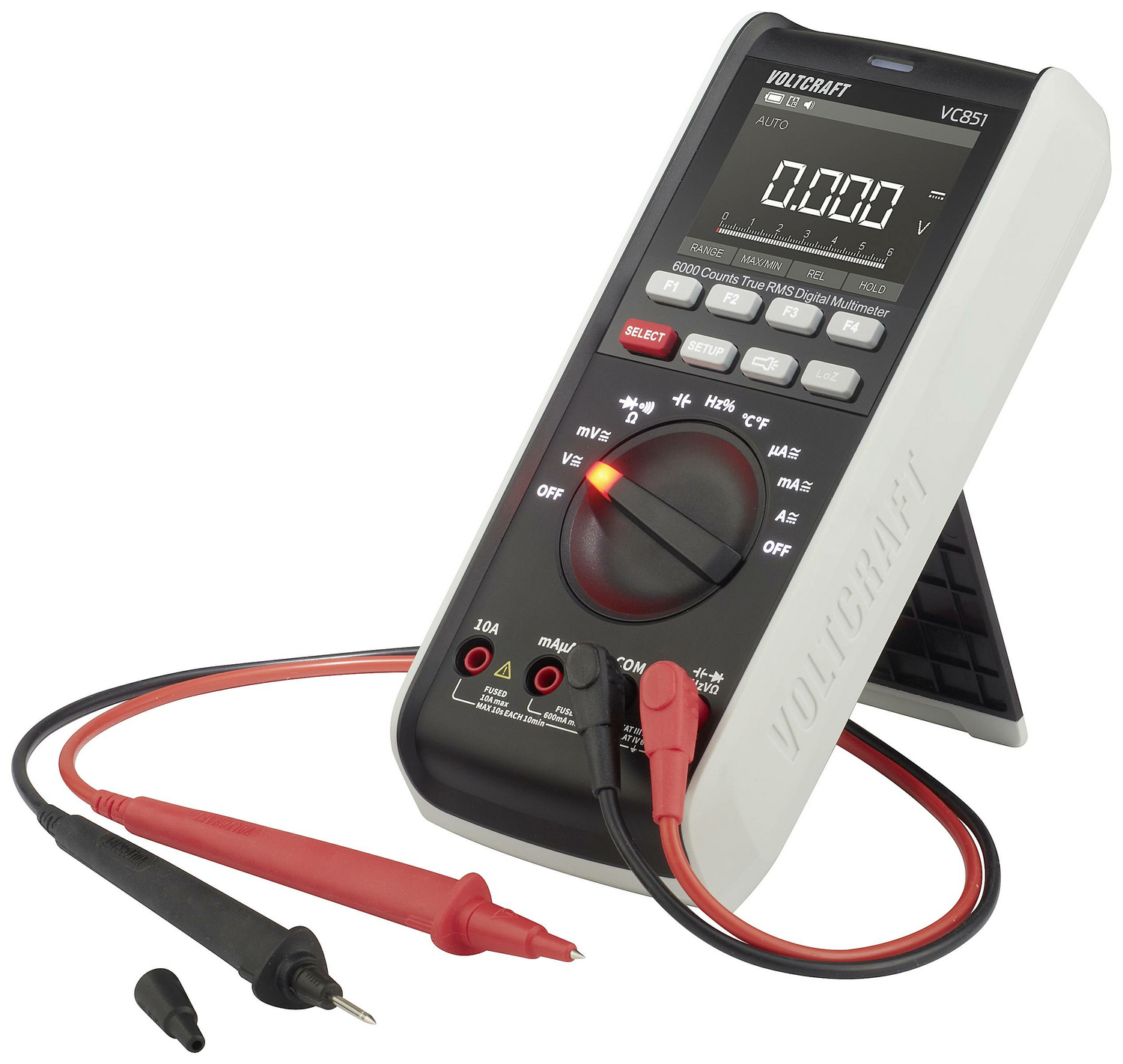 Voltcraft Vc851  Hand Multimeter Digital Multimeter Messgerät Strom Defektware D-Ware - 4064161218069