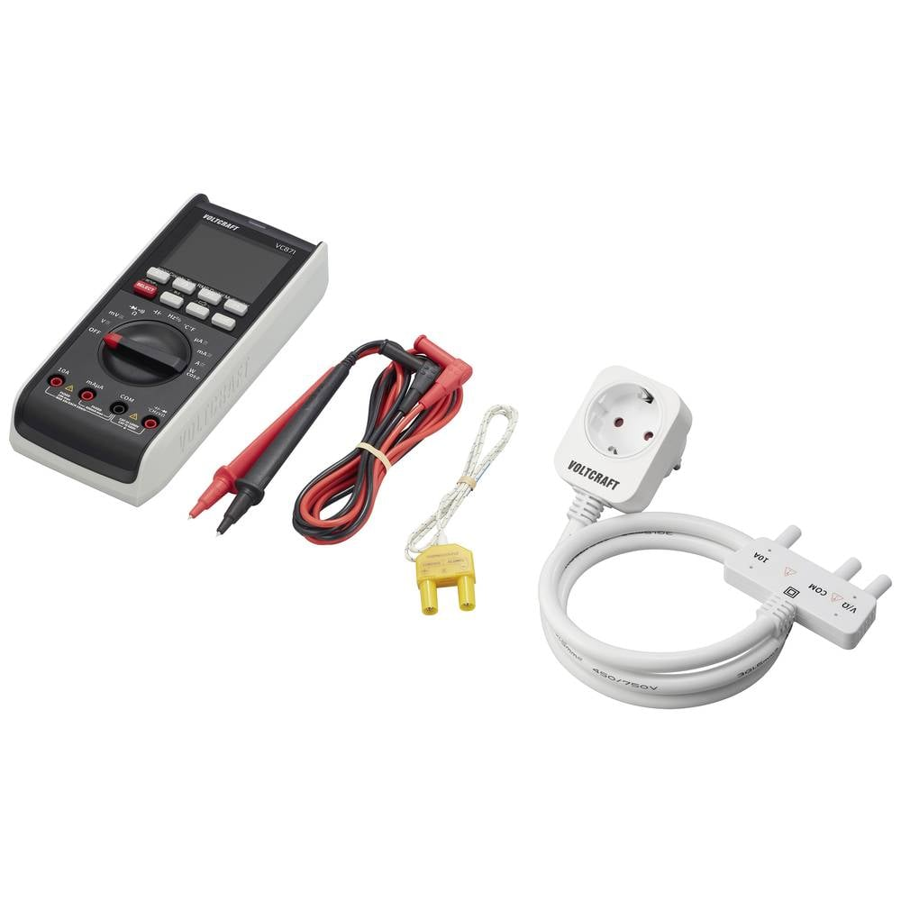 Voltcraft Vc871 Multimeter Messgerät Hand Multimeter Datenlogger Cat Iii 1000 V B-Ware - 4064161246604