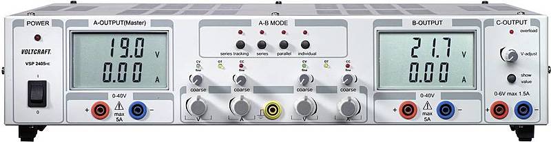 B-Ware Voltcraft Labornetzgerät Labor Messgerät Messtechnik Vsp 2405 409 W Ausgänge 922