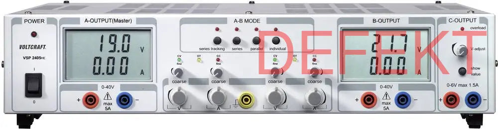 Voltcraft Labornetzgerät Labor Messgerät Messtechnik Vsp 2405 409 W Defektware D-Ware - 4016138623925