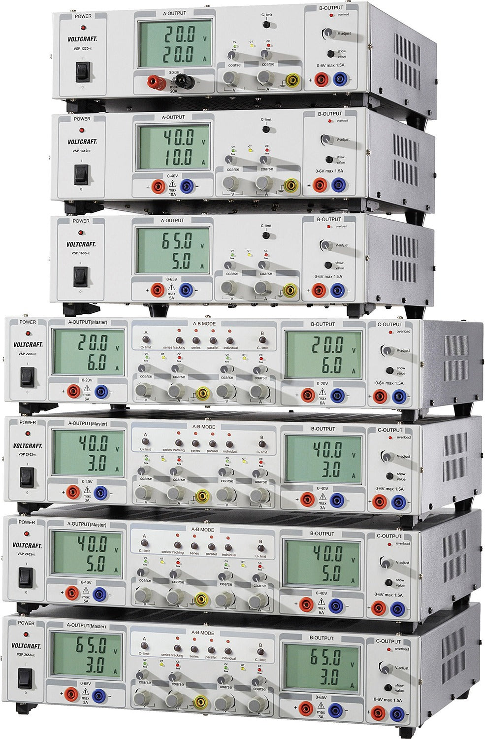B-Ware Voltcraft Labornetzgerät Einstellbar Vsp 2653 0.1   65 V/Dc 0   3 A 399 W - 4016138623932