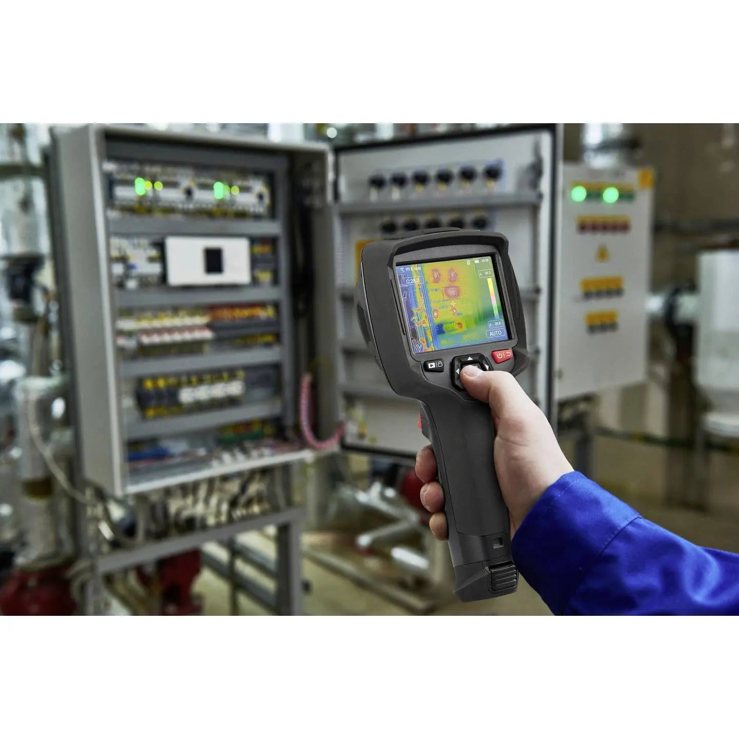 B-Ware Voltcraft Wärmebildkamera Thermografiekamera Wb 410 Temperaturmessung Lcd Kof169 - 4064161293011