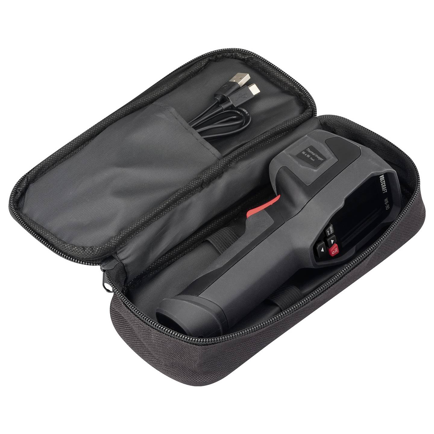 B-Ware Voltcraft Wärmebildkamera Infrarotkamera Temperaturmessung 96x96 Pixel Usb C - 4064161389967