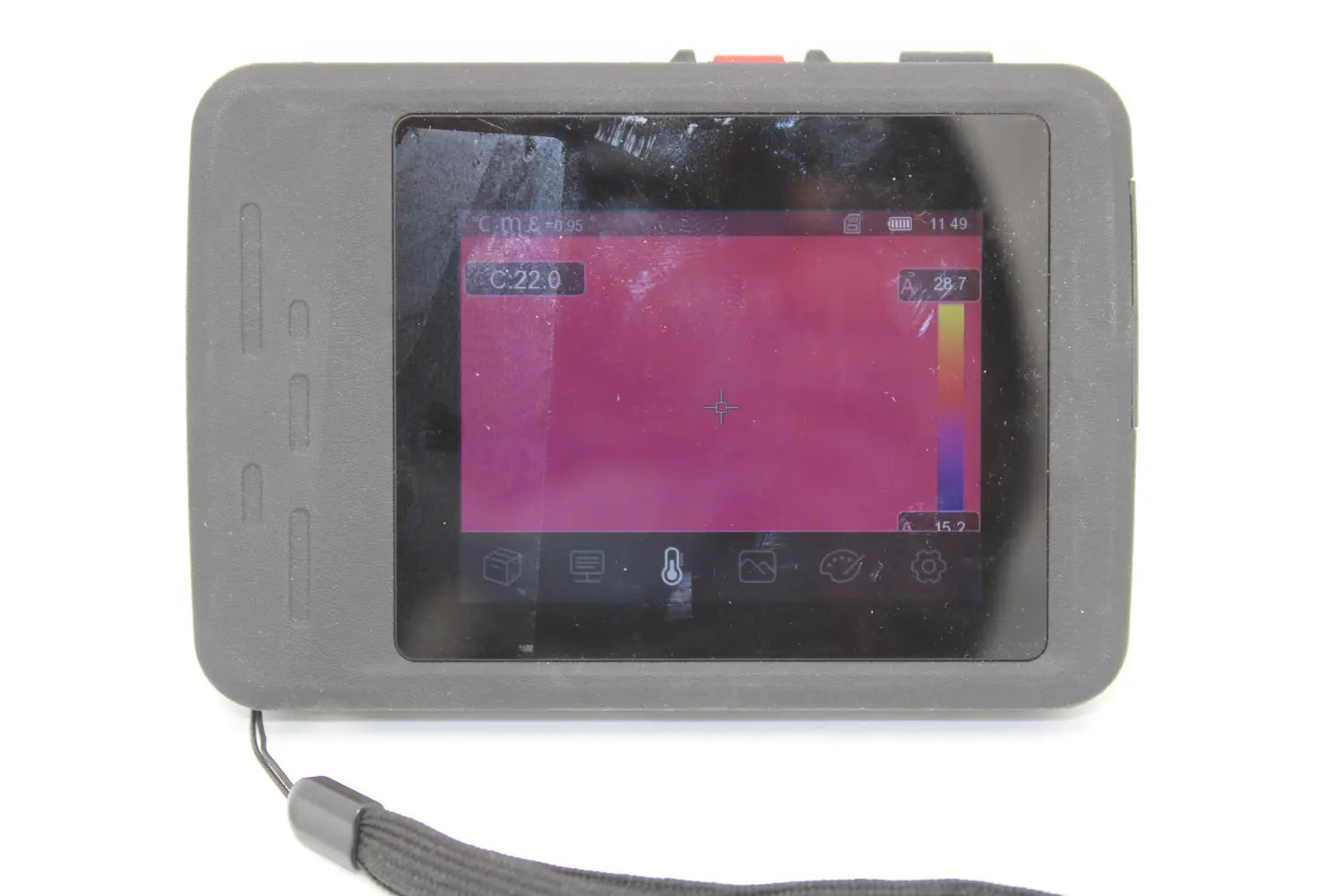 B-Ware Voltcraft Wbp 120 Wärmebildkamera  20 Bis 550 °C Wärmelbild Siehe Text/Foto - 4064161208411