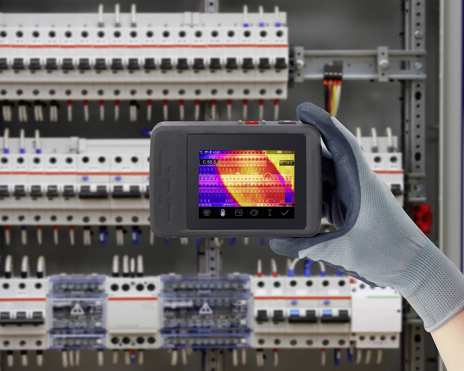 B-Ware Voltcraft Wbp 120 Wärmebildkamera  20 Bis 550 °C Kamera Wärmebild Siehe Text - 4064161208411