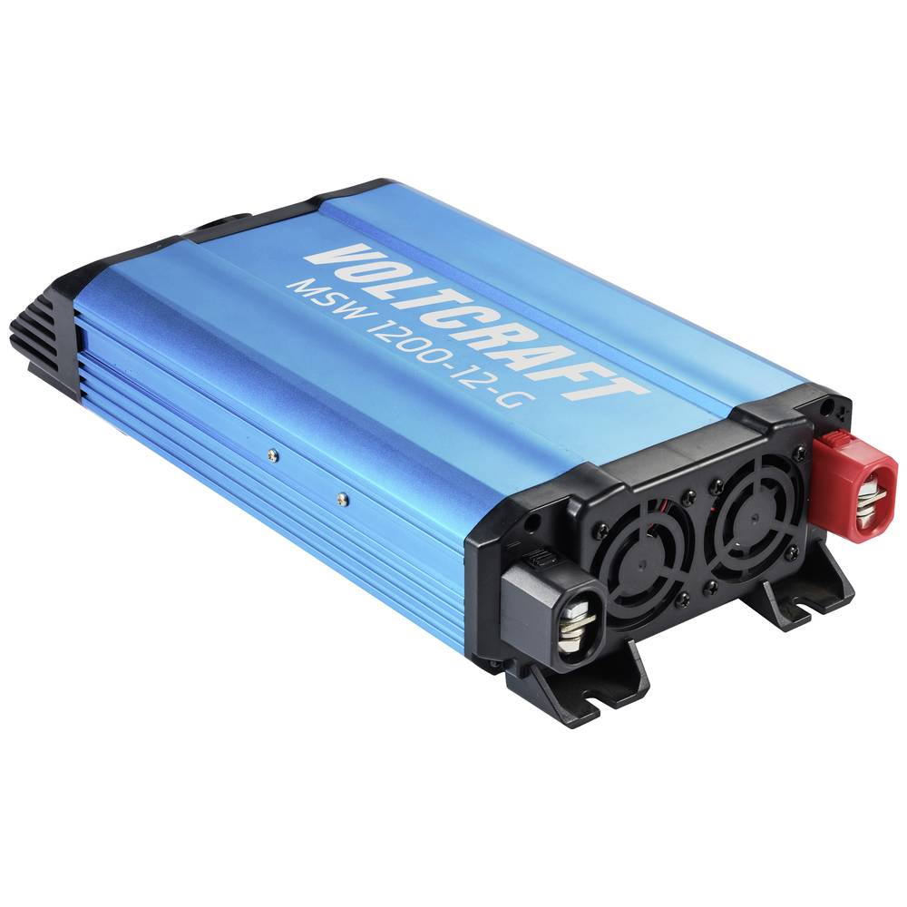 VOLTCRAFT Wechselrichter Inverter MSW 1200-12-G 1200W 12V DC 230V AC Sinuswelle - 4064161246932