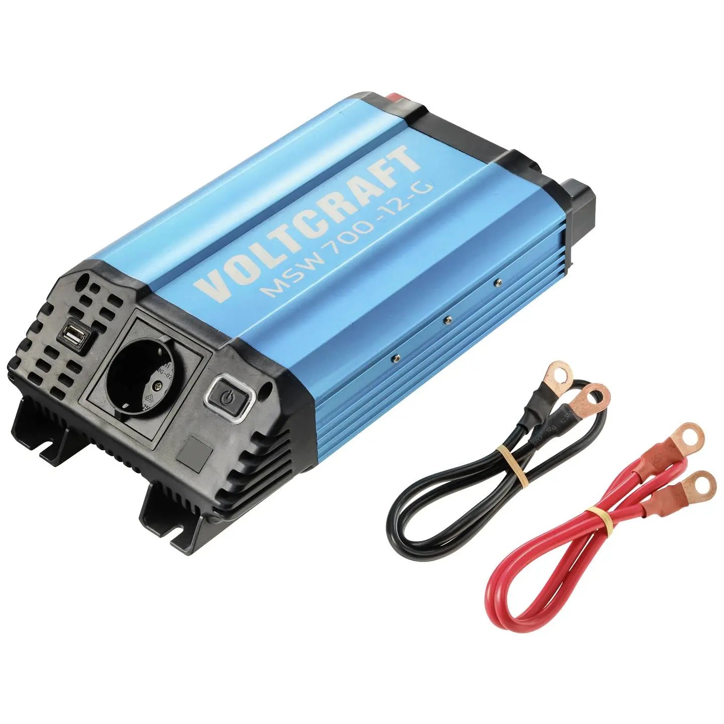 B-Ware Voltcraft Wechselrichter Inverter Sinuswelle 700 W 12 V Msw 700 12 G Schwarz - 4064161246895
