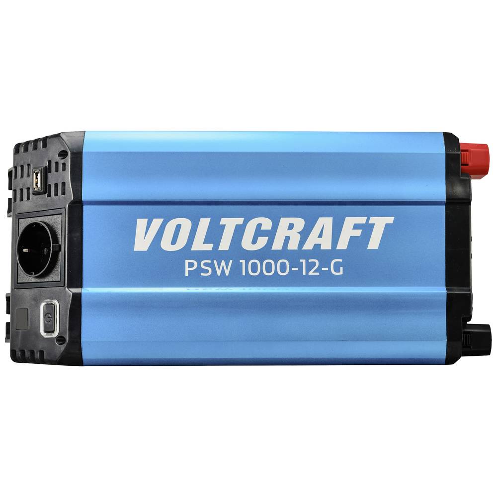 VOLTCRAFT Wechselrichter Spannungswandler MSW 1000 12 G Scope of Delivery - 4064161246925