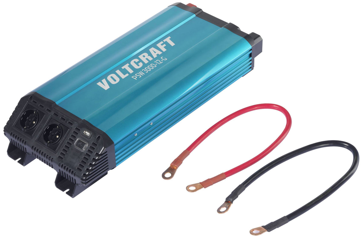 VOLTCRAFT Wechselrichter PSW 3000-12-G 3000 W 12 V/DC - 230 V/AC reine Sinuswell - 4064161291208