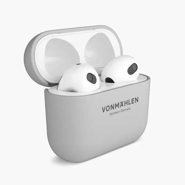 B-Ware Vonmählen Thin Case Hülle Air Pods 3 Gen Light Gray Schutzhülle - 4255591504567