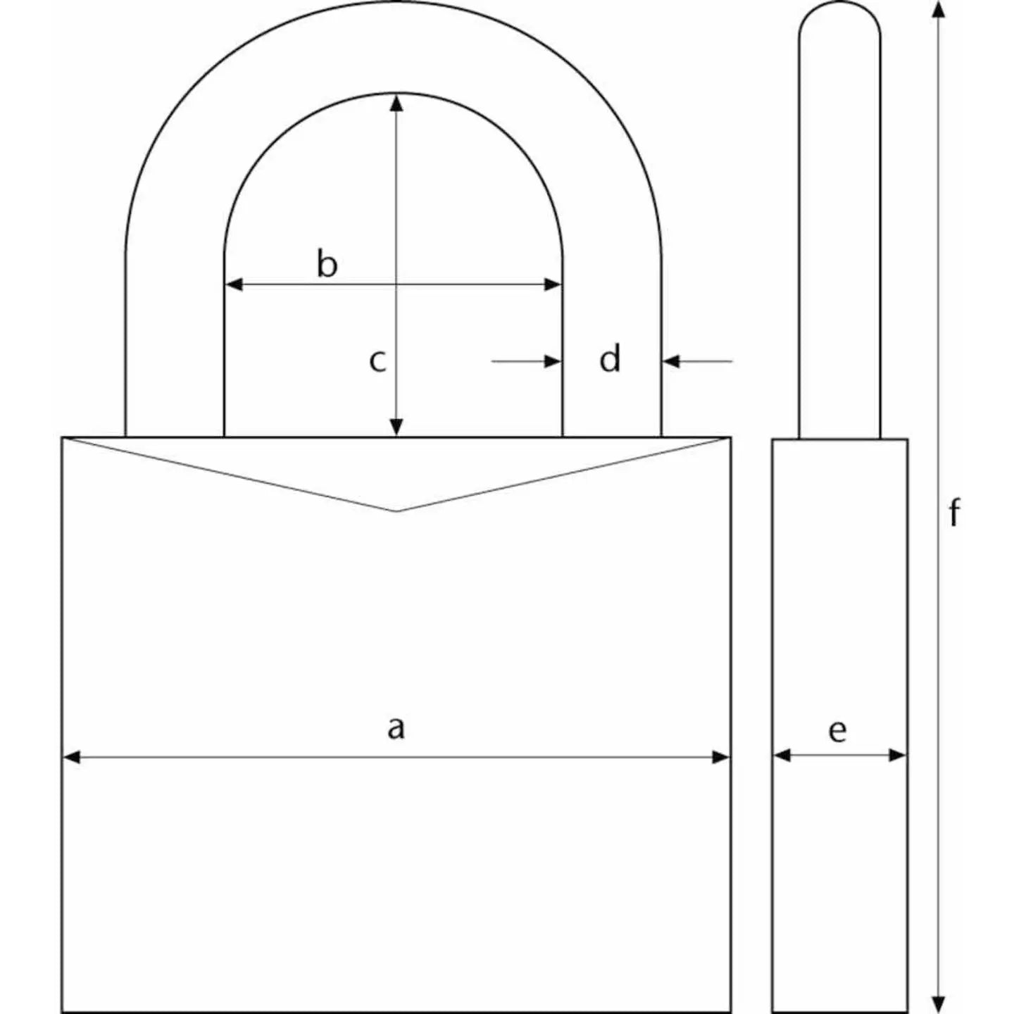 B-Ware Abus Vorhangschloss Messingschloss Schloss 85 40 Lock Tag 2 Schlüssel 16 Stück - 4003318806308