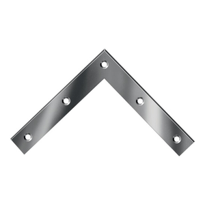 B-Ware Vormann Eckwinkel Winkelverbinder Metallwinkel 120x120mm Stahl Verzinkt 20 St109