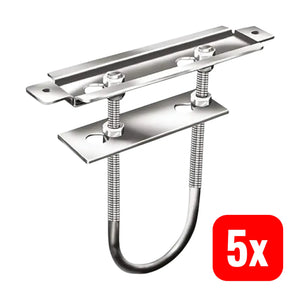 B-Ware Vormann Heizkörperkonsole Halterung Stahl Verstellbar Verzinkt 190 Mm 5 Stück