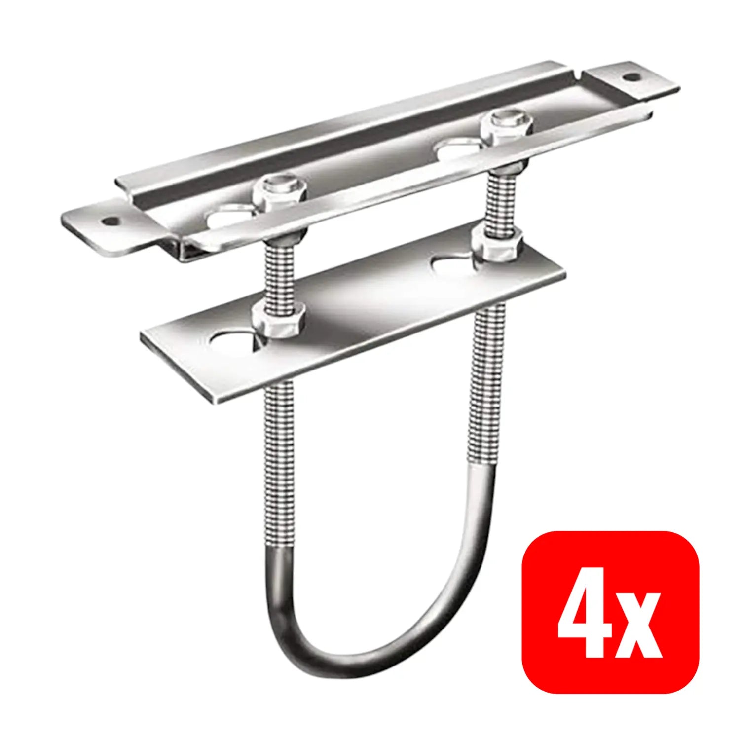 B-Ware Vormann Heizkörperkonsole Halterung Verstellbar Blau Verzinkt 190 Mm 4 Stück - 4003984270793