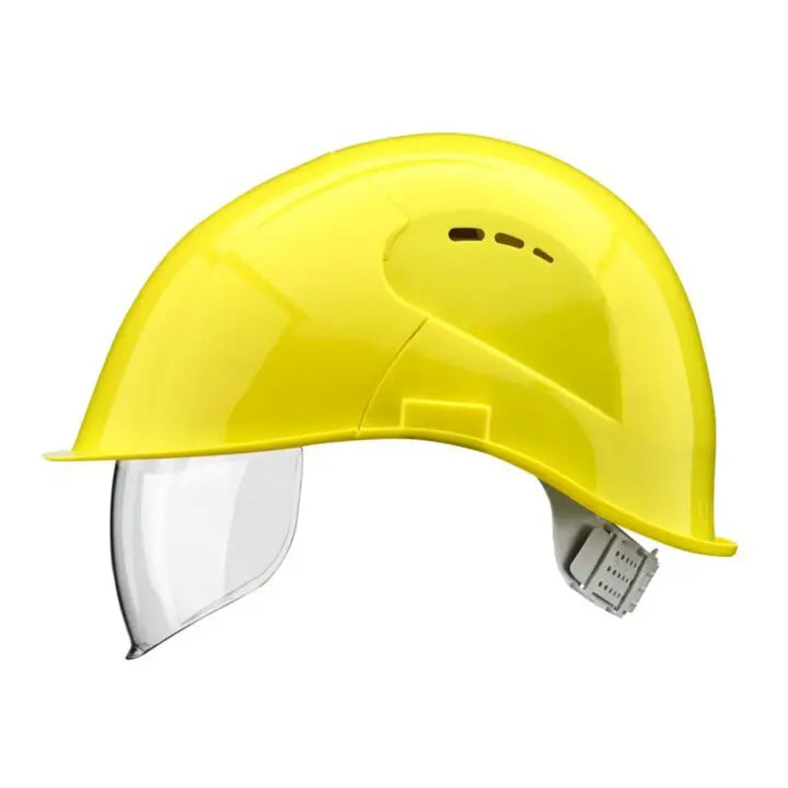 B-Ware Voss Schutzhelm Helm Visor Light Schwefelgelb Kopfschutz Polyethylen En 397 10 St. - 4260042673594