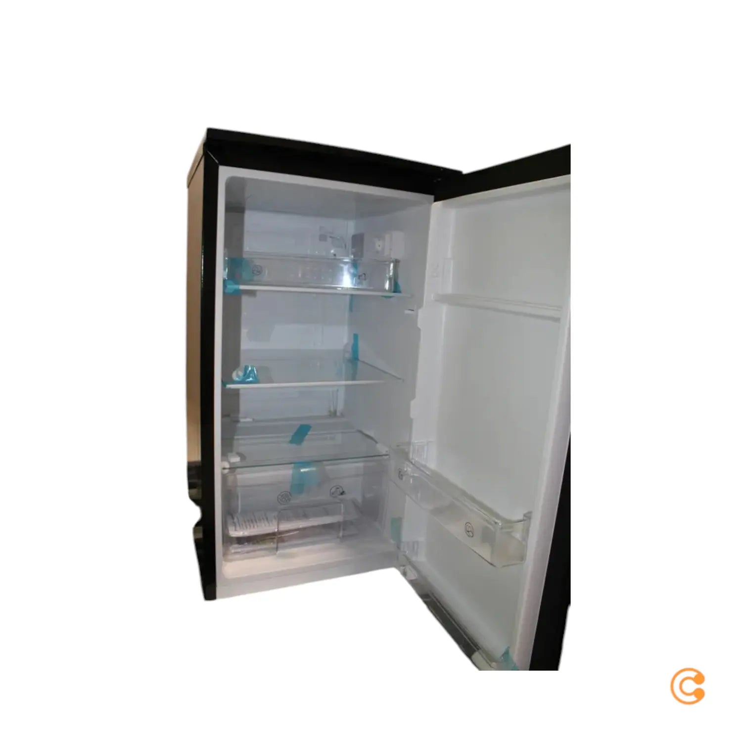 B-Ware Vs 7255 Kühlschrank Vollraumkühler 45cm 87 L Mini Schwarz Siehe Text/Foto - 4004470725513