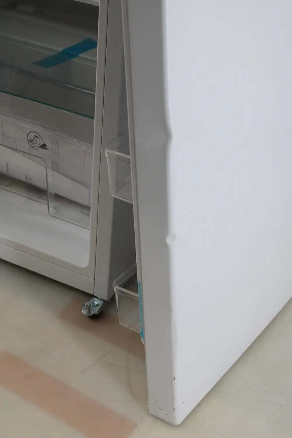 D-Ware Bomann Kühlschrank Kühlgerät Weiß 87 L Standgerät Gemüsefach 45cm Defektware - 4004470772555