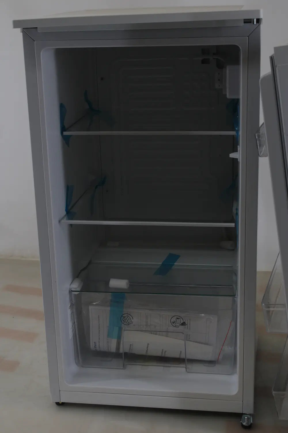 D-Ware Bomann Kühlschrank Kühlgerät Weiß 87 L Standgerät Gemüsefach 45cm Defektware - 4004470772555