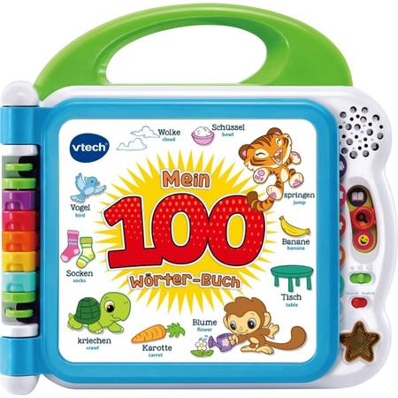 V Tech Mein 100 Wörter Buch Kinderbuch Lernbuch Bilderbuch Deutsch Englisch B-Ware