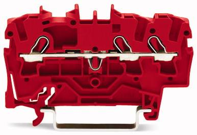 Wago 2002 1303 Durchgangsklemme Klemme Anschluss 5.20 Mm Zugfeder Rot 100 St B-Ware - 4044918081498