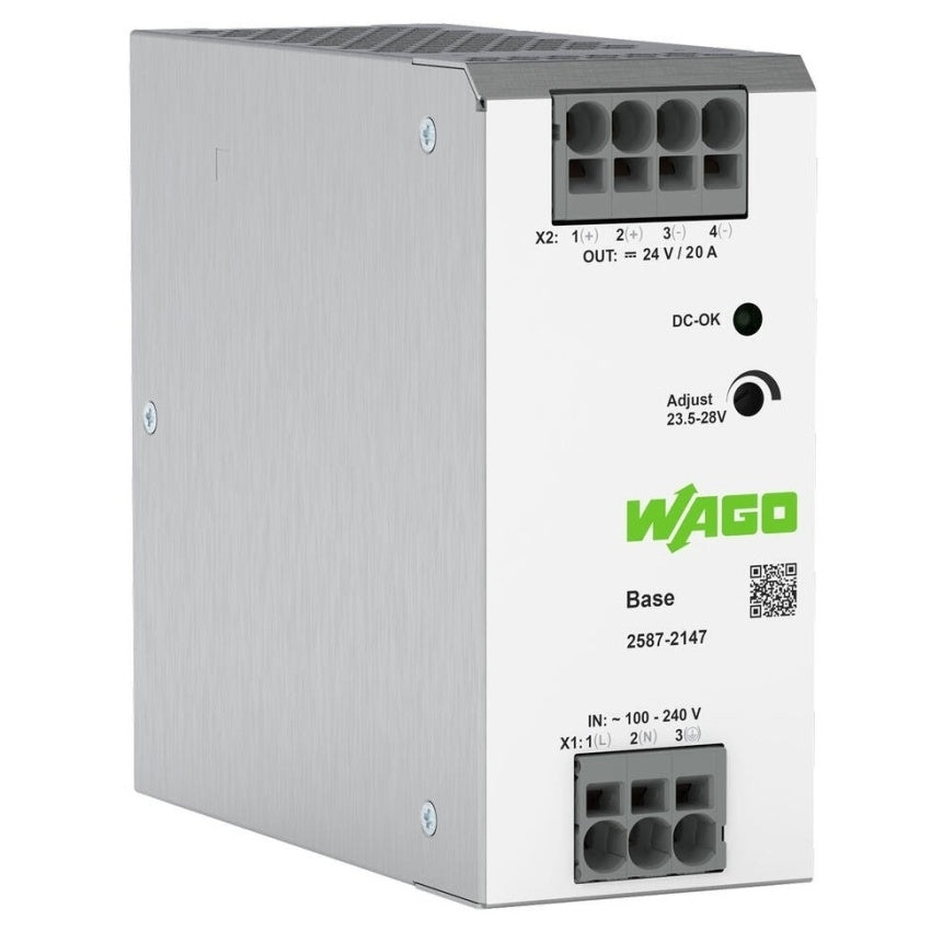 B-Ware Wago Netzteil Stromversorgung Hutschienen Netzgerät 24 V Dc Federklemme 480 W - 4066966703245