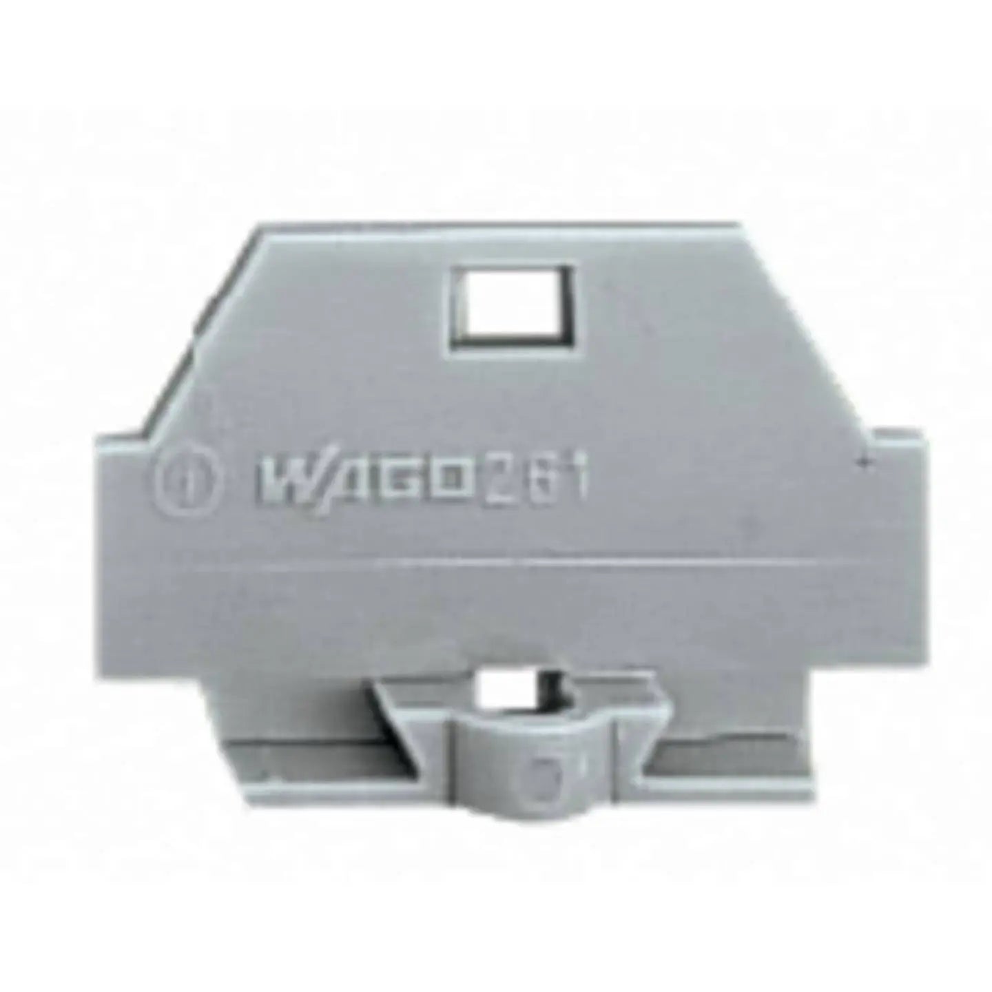 B-Ware Wago Abschlussplatte Platte 262 361 Grau Lx Bx H 33.4 X 3 X 23 Mm 455 Stück - 4017332288736