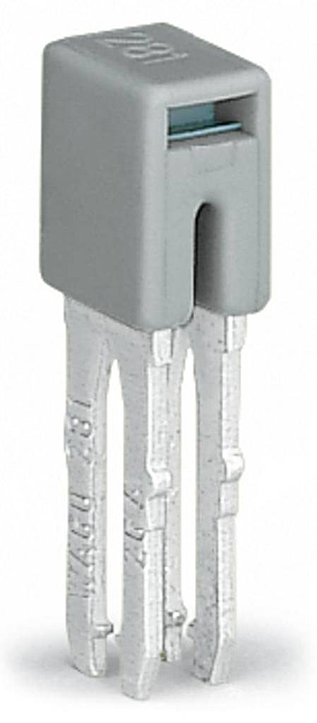 B-Ware Wago Querbrücker Brücke 281 402 Querverbinder Verbindung Grau 25 Stück - 4044918253550
