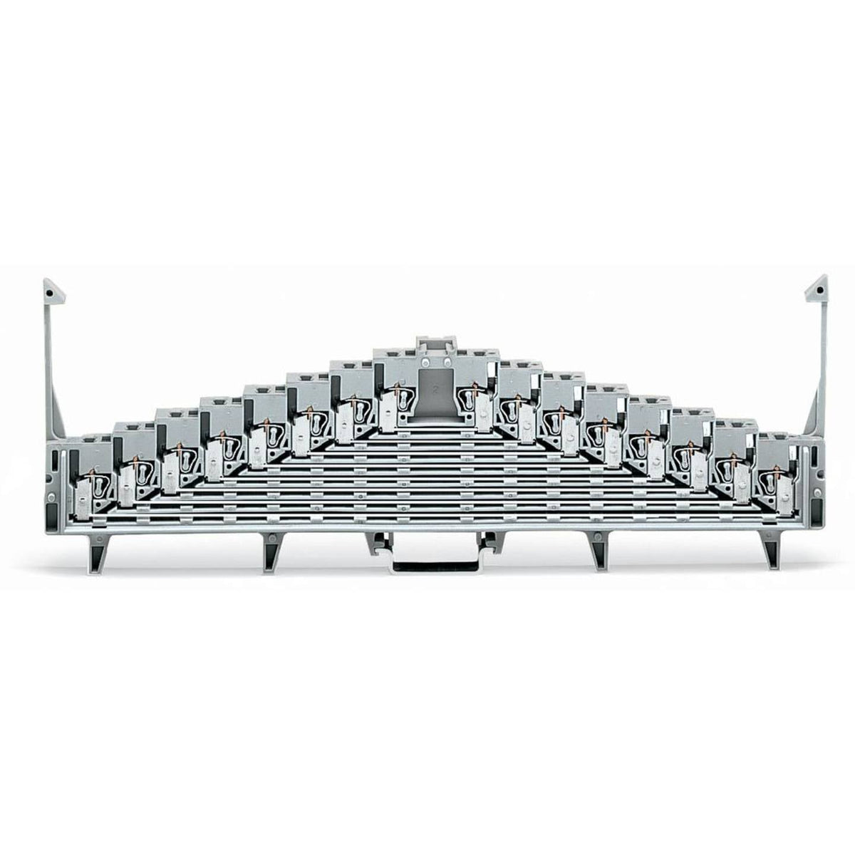 WAGO Rangierklemme Reihenklemme Zugfeder Klemme 727130001000 Grau 25 Stück - 4045454187842
