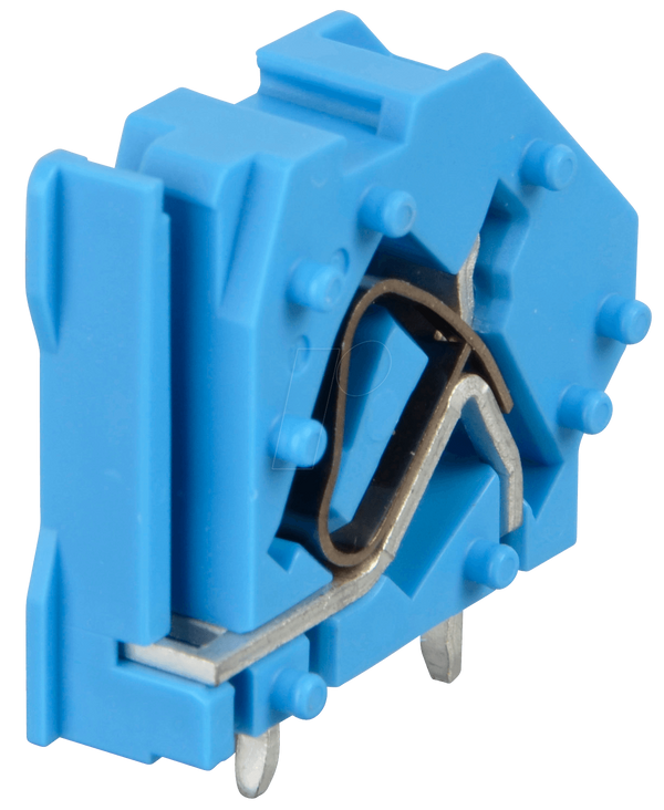 WAGO Leiterplattenklemme Federklemme Klemmenblock blau  6mm² 94 Stück SIEHE TEXT - 4044918302647