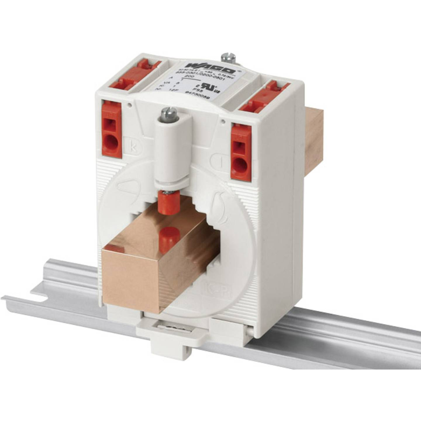 B-Ware Wago Stromwandler Primärstrom 600 A Sekundärstrom 5 A Leiterdurchführung 26mm