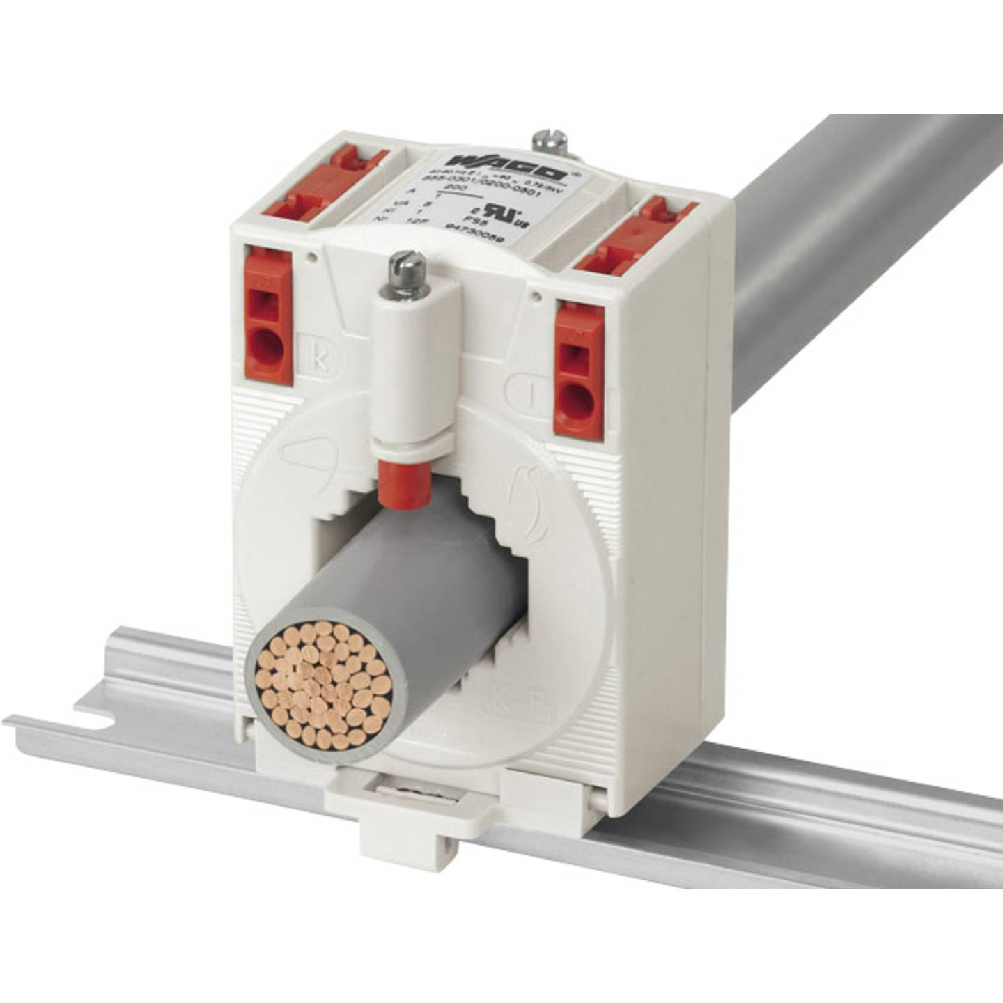 B-Ware Wago Stromwandler Primärstrom 600 A Sekundärstrom 5 A Leiterdurchführung 26mm