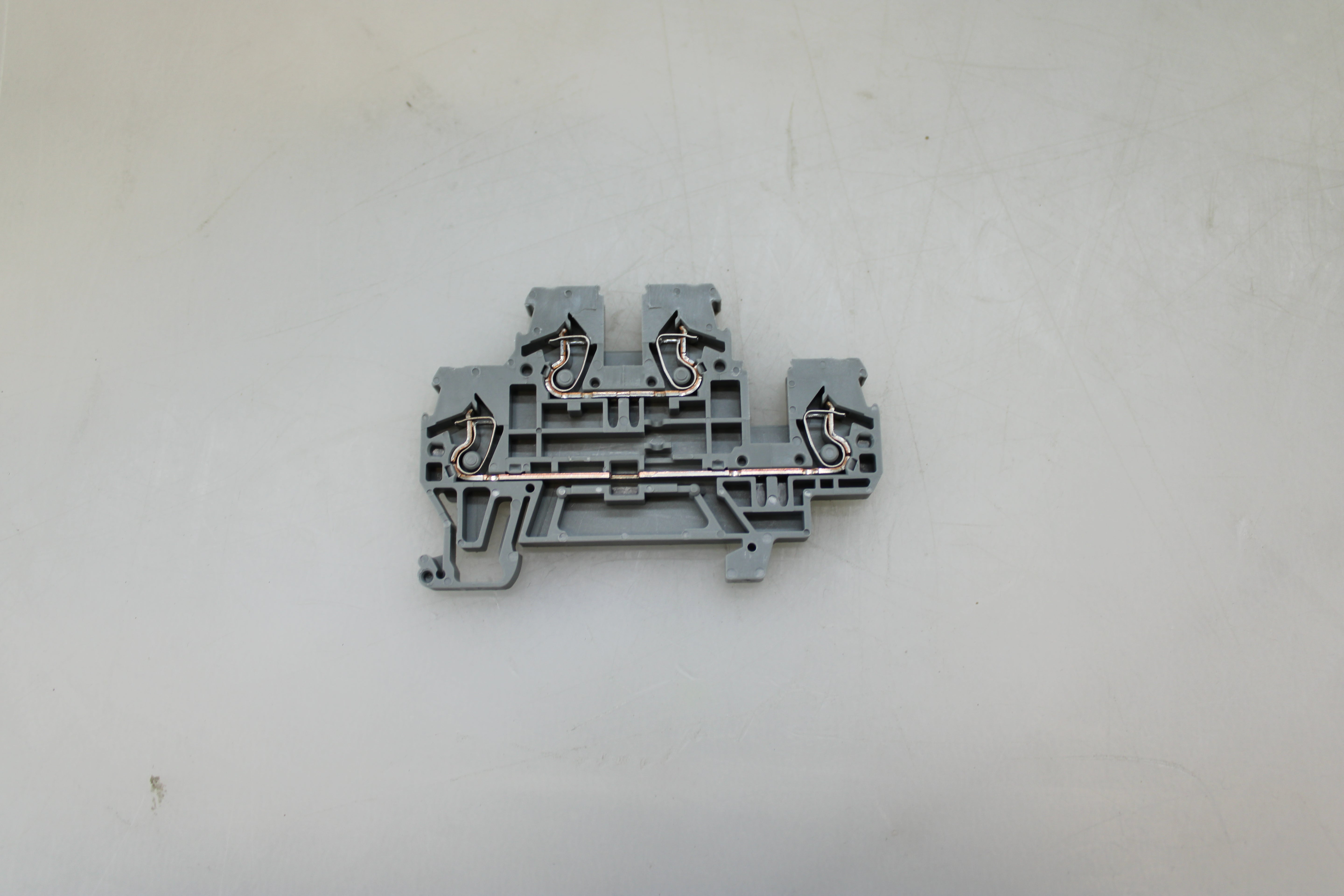 Wago Kontakttechnik Doppelstockklemme 0,08-2,4mmq grau L/L 870-501 - 4044918630863