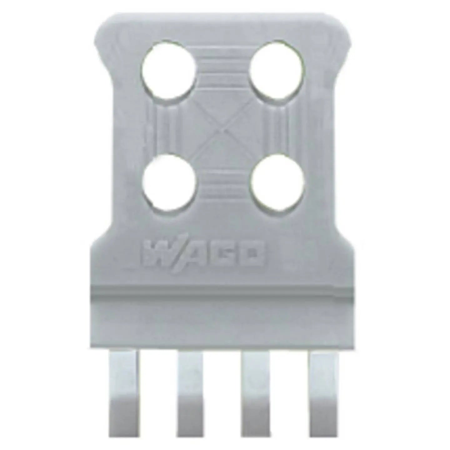 B-Ware Wago Zugentlastungsplatte Kabelhalter Grau 769 Stift Federleisten 100 Stück - 4017332333207