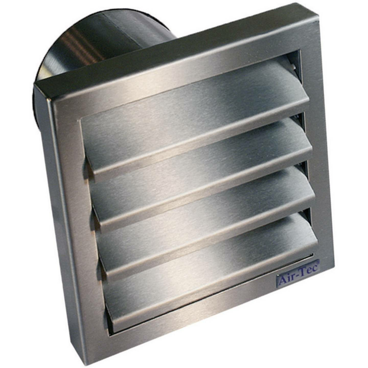 B-Ware Wallair N31846 Ablufthaube Abluftgitter Gitter Außengitter Edelstahl ø 12.5 Cm - 4046293318466