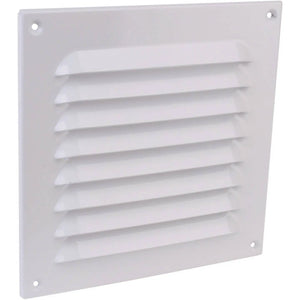 B-Ware Wallair Abdeckgitter N31811 Lüftergitter Aluminium Fliegengitter Weiß 25 X 25 Cm