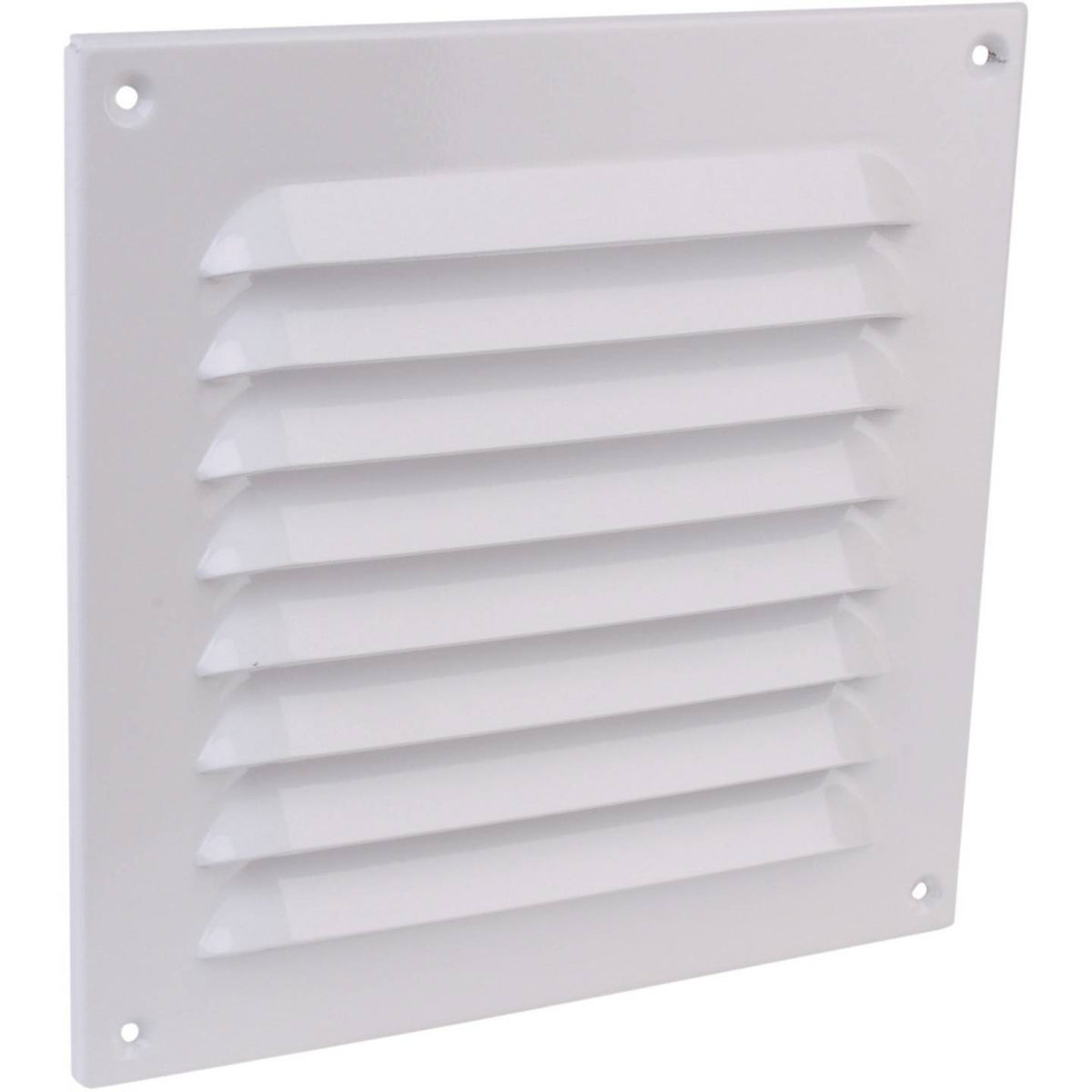 Wallair Abdeckgitter N31811 Lüftergitter Aluminium Fliegengitter Weiß 25 x 25 cm - 4046293318114