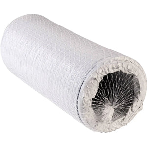 B-Ware Wallair Spiralschlauch Lüftungsschlauch Kunststoff Flexschlauch Weiß 12,7 Cm 6 M