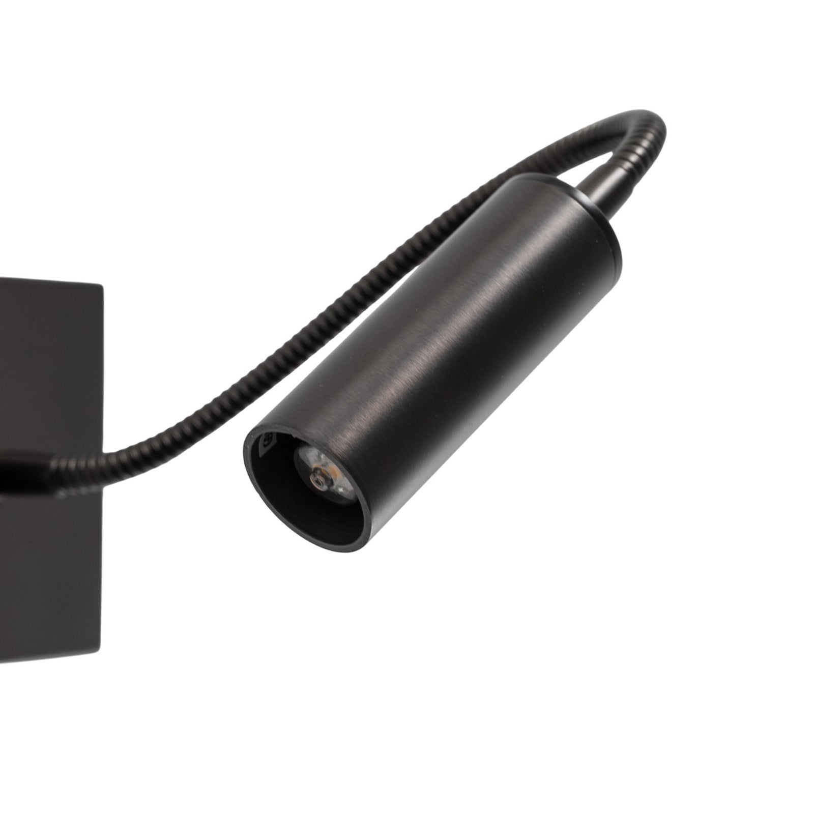 Argon Ojos Wandlampe Leselampe G9 anthrazit verstellbar 33 cm Stahl mit Schal483 - 5902553237702