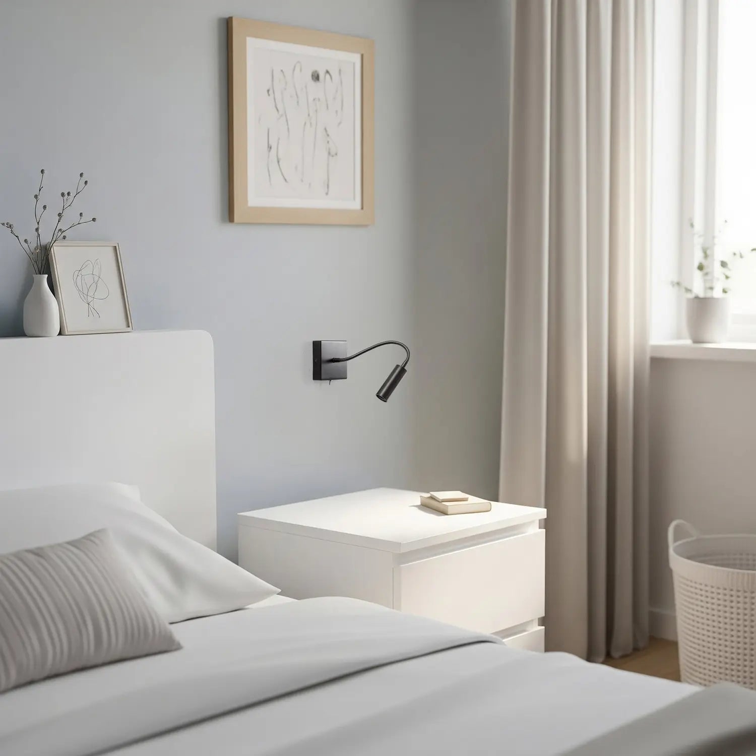 B-Ware Argon Ojos Wandlampe Leselampe G9 Anthrazit Verstellbar 33 Cm Stahl Mit Schalter - 5902553237702