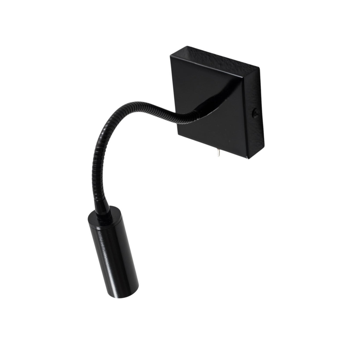Argon Wandlampe Leselampe Ojos schwarz verstellbar Stahl 33 cm G9 LED Schal185 - 5902553237696