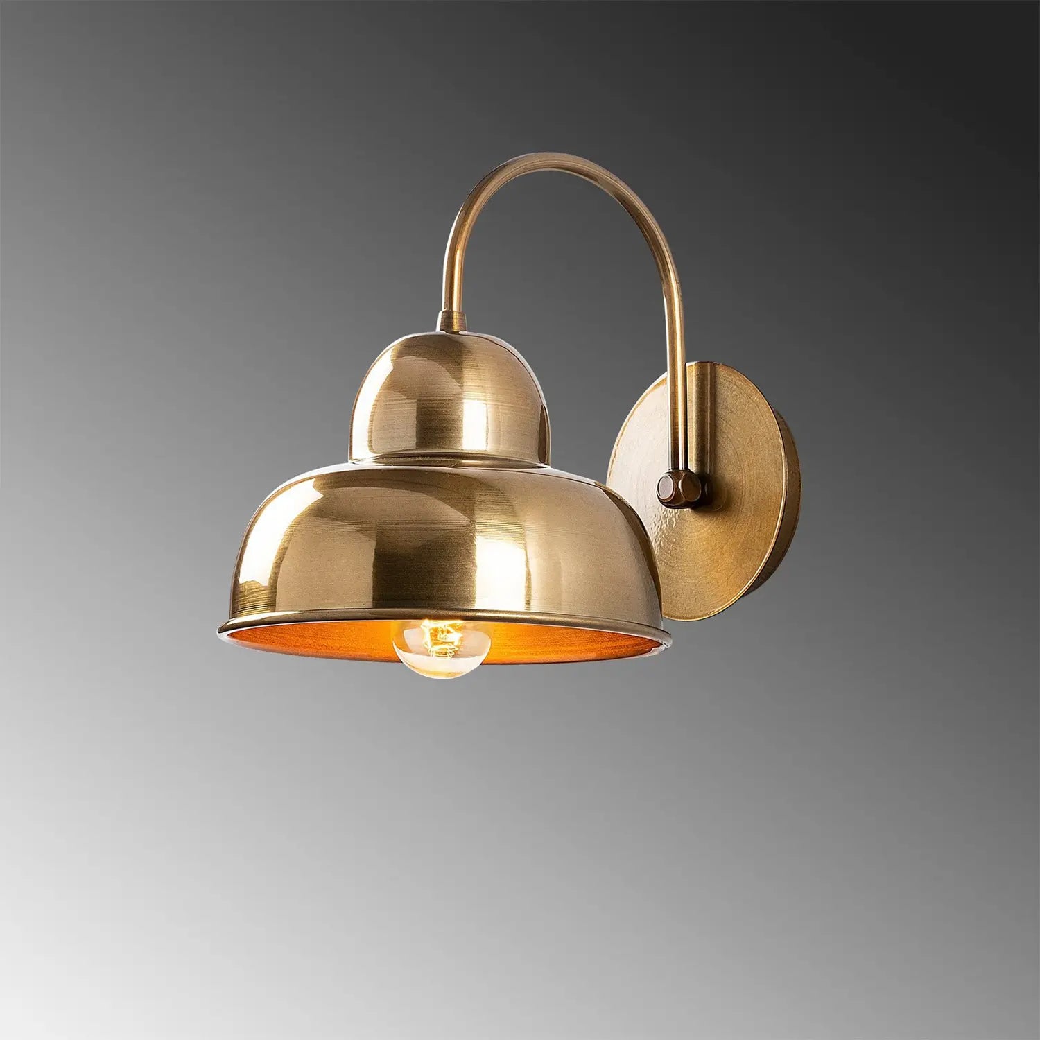 B-Ware Opviq Wandleuchte Berceste 180 A Wandleuchte Lampe Gold Wandmontage - 8681875546149