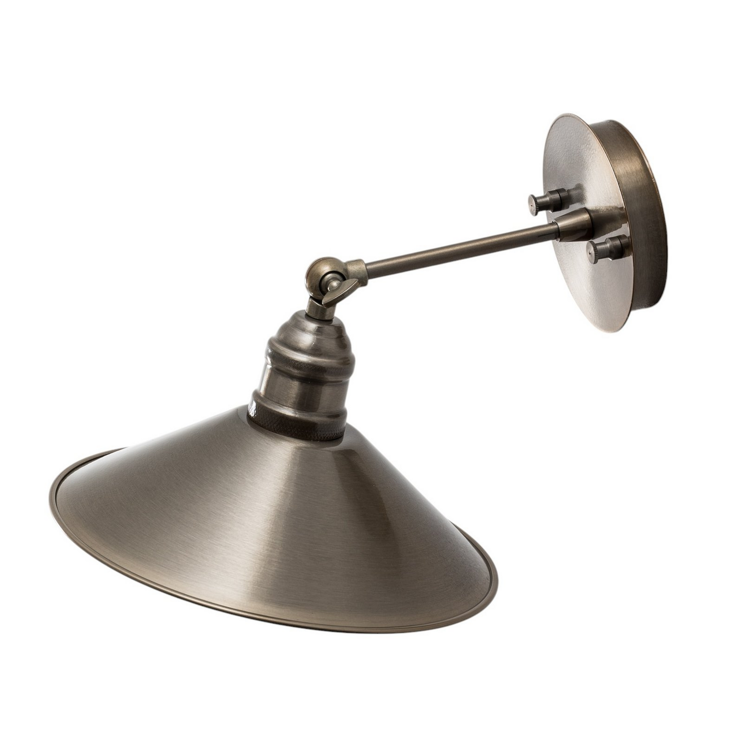 B-Ware Opviq Wandleuchte Lampe Berceste N 664 Gold Antik Eisen ø24cm E27 Led  - 8681875577389